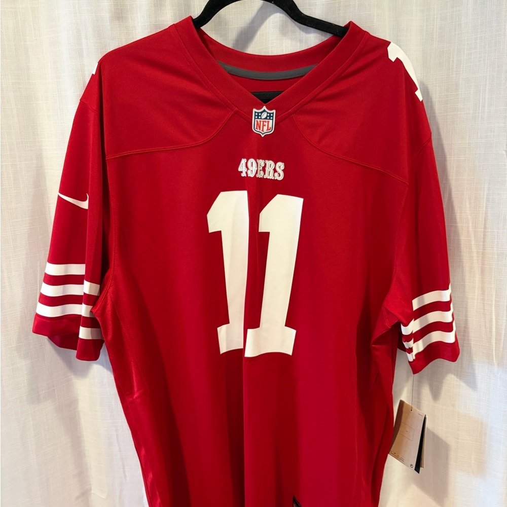 Nike Brandon Aiyuk #11 San Francisco 49ers Game Jersey – Size XL – New With Tags